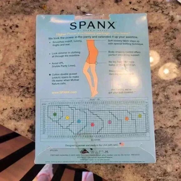 Spanx Women's Bare High Waisted Higher Power Panty NEW - Picture 9 of 13